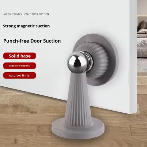 Silicone door stop